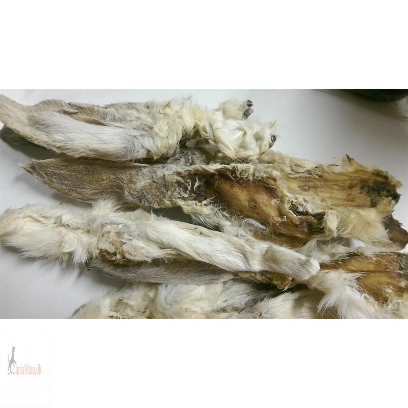 Kaninører med pels, 1000 gram
