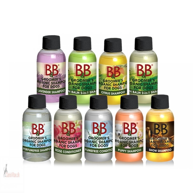 B&B shampoo&Condition prøver - 50ml