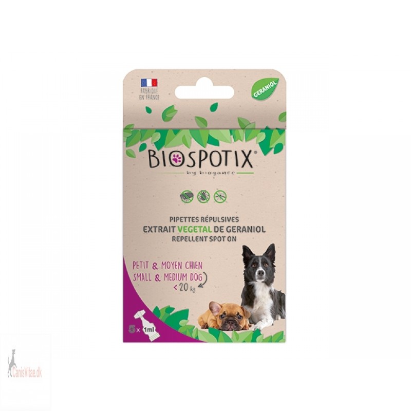 Biospotix Spot on - små hunde <20kg