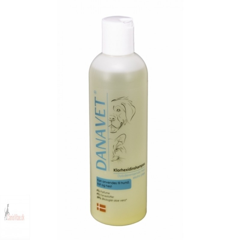 Danavet - Shampoo med klorhexidin