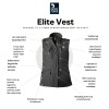 DogCoach ELITE vest, beetle, BOOTS (dame)