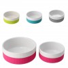 Keramik skål med silikone - 300 mi, vælg farve
