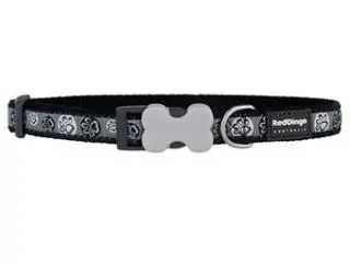 Red Dingo halsbånd - Sorte poter - Halsbånd