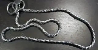 Udstillingskæde, Krom (sølv) - Fra - Hundeudstilling