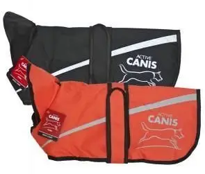 Active Canis Hundedækken - sort eller Orange - fra - Hunde regnjakker