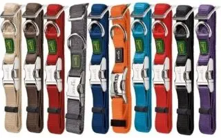 Hunter Vario Alu-Strong halsbånd, 45-65 cm - Halsbånd