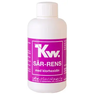 KW sårrens m. klorhexidin. 100ml - Medicinskabet