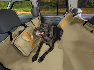 Kurgo wander sædeovertræk, Khaki - Hundetransport