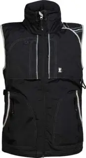 Hurtta træningsvest, sort - vælg størrelse - TILBUD