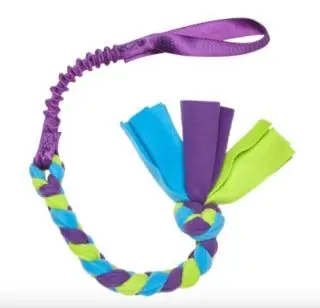 Tug e Nuff Bungee handled fleece tug - Tug-e-nuff