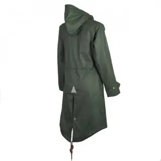 Regnjakke Jacson Pippi, grøn - Regntøj