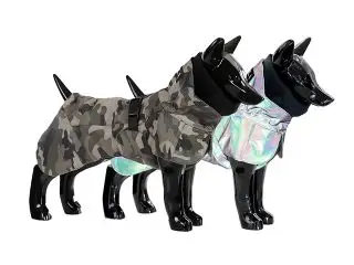 Paikka regndækken camo refleks - fra - Hunde regnjakker