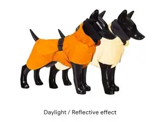 Paikka Regndækken refleks, orange - fra - Hunde regnjakker