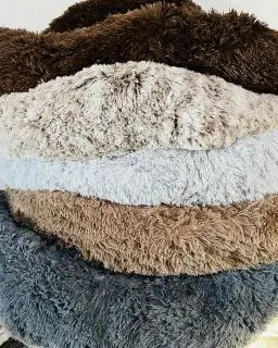 Cozy Fluffy hundeseng, 110 cm - TILBUD